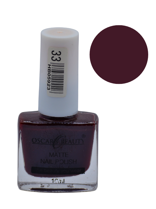 Matte Nail Polish – 33