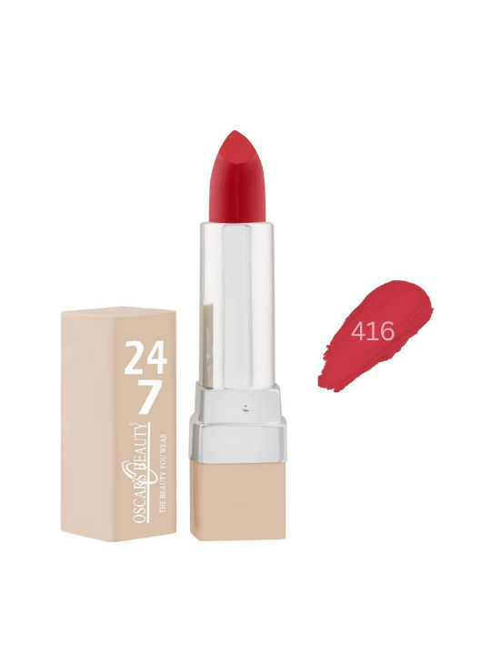 Oscars Beauty Pakistan 247 Matte Lipstick 416