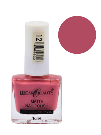 Matte Nail Polish – 12